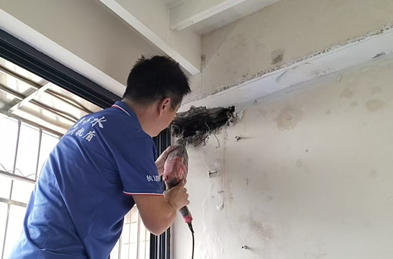 墙根堵漏