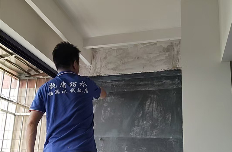 墙根裂缝防水